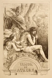 Illustration for Timon of Athens, from 